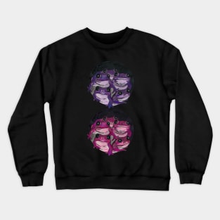 Colorful frogs Crewneck Sweatshirt